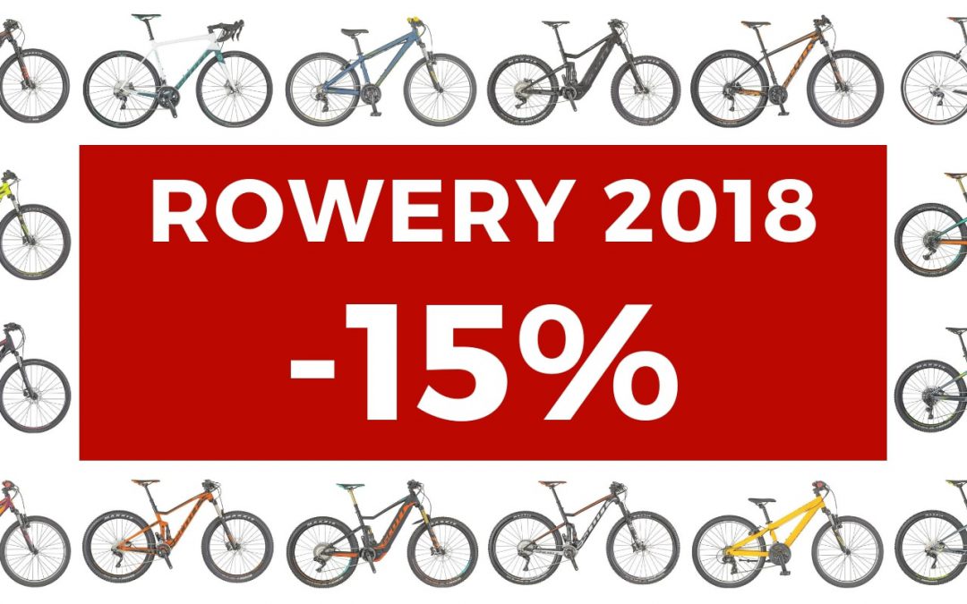 Rowery 2018 -15%
